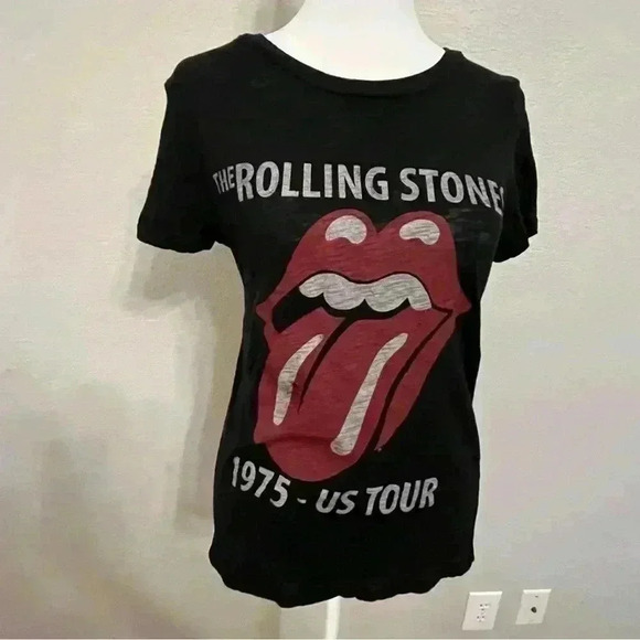 Rolling Stones vintage style rock music concert shirt size small - Picture 4 of 7